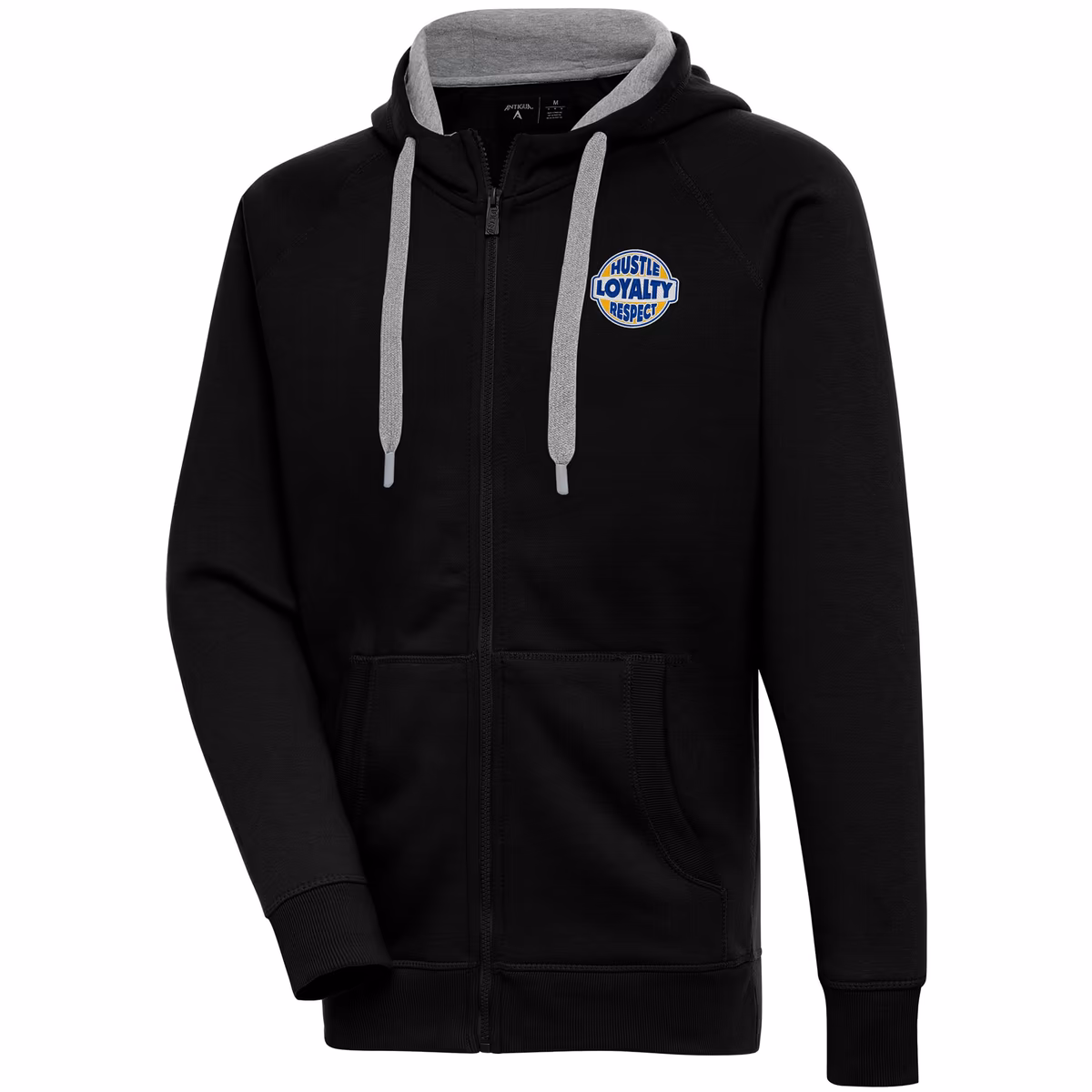 Men's Antigua  Black John Cena Victory Full-Zip Hoodie