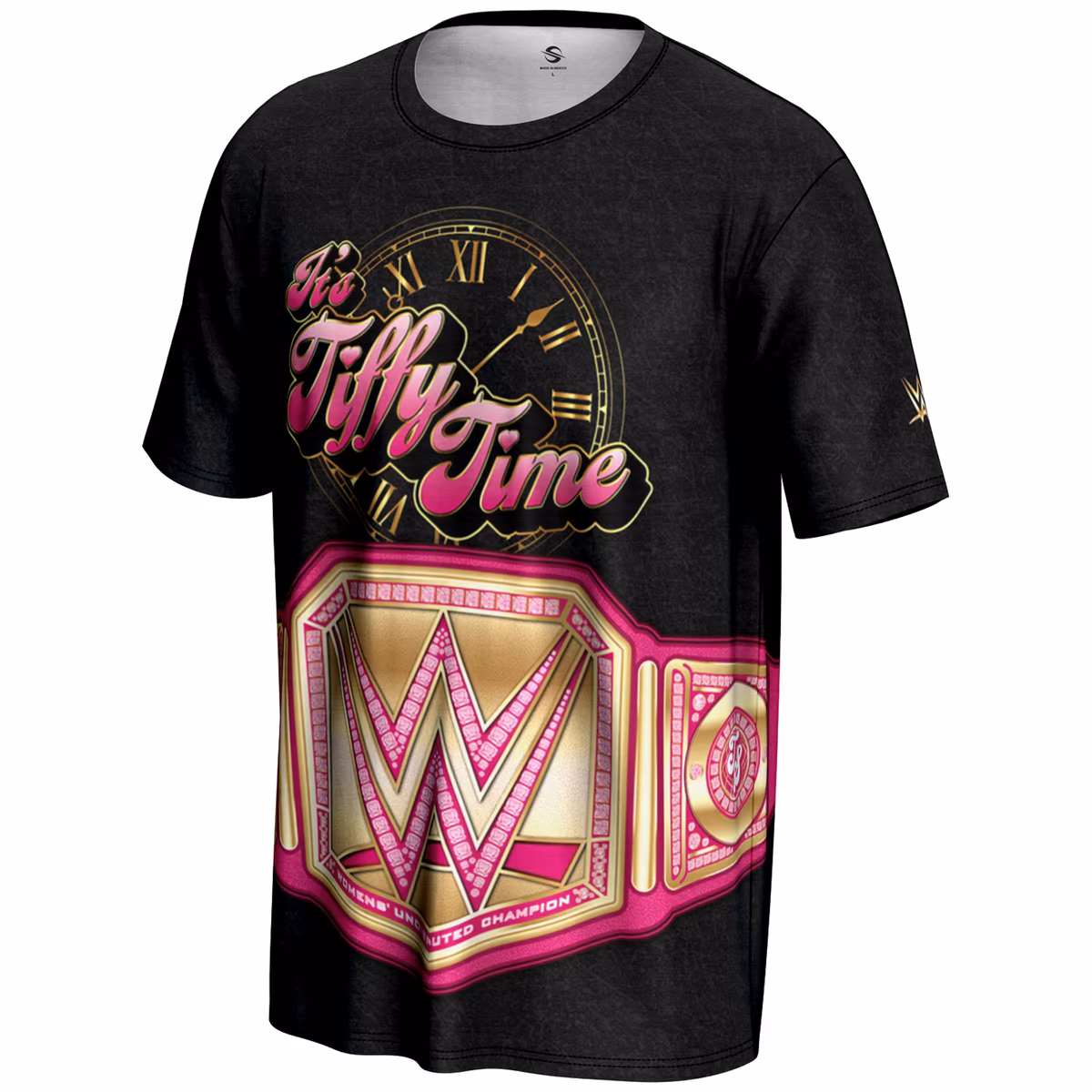 Men's ProSphere Black Tiffany Stratton Tiffy Time T-Shirt 3 Men's ProSphere Black Tiffany Stratton Tiffy Time T-Shirt