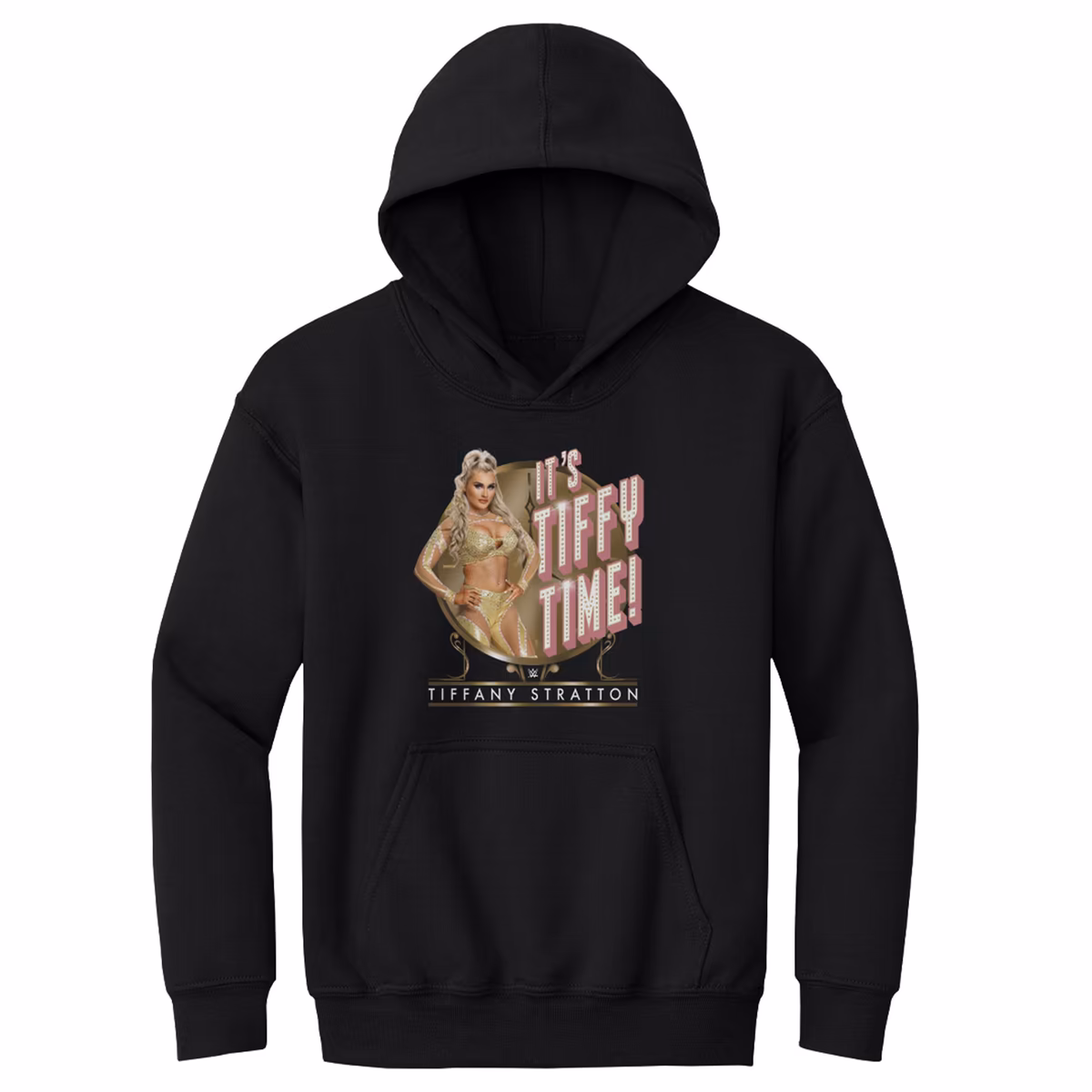 Youth 500 Level Black Tiffany Stratton It's Tiffy Time Hoodie 3 Youth 500 Level Black Tiffany Stratton It's Tiffy Time Hoodie