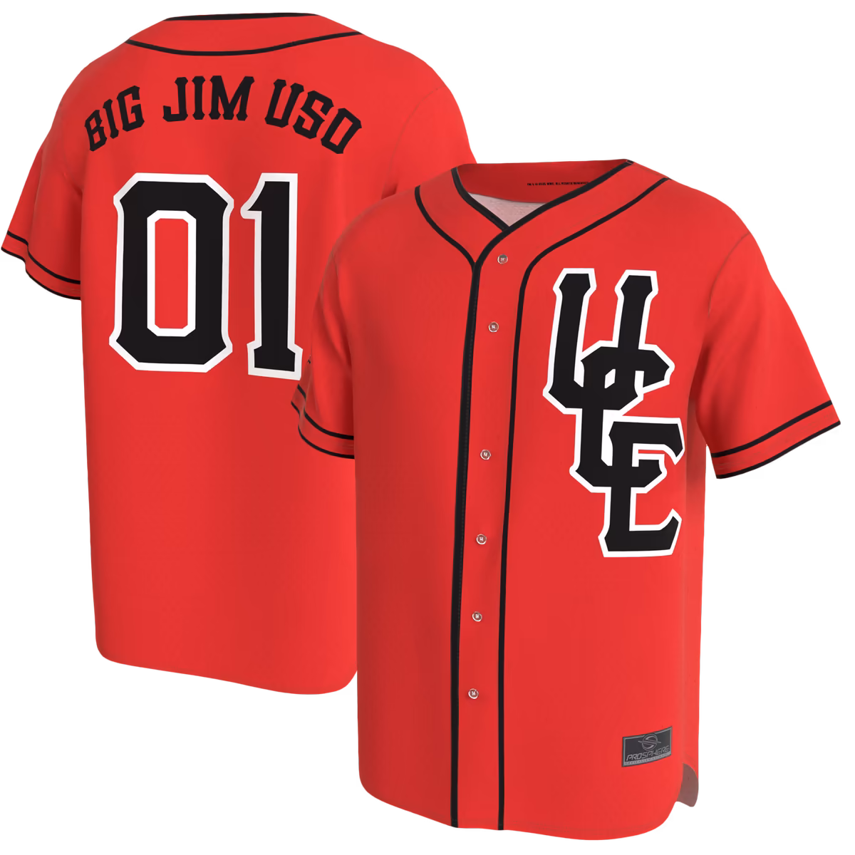 Youth ProSphere Red The Usos Baseball Jersey