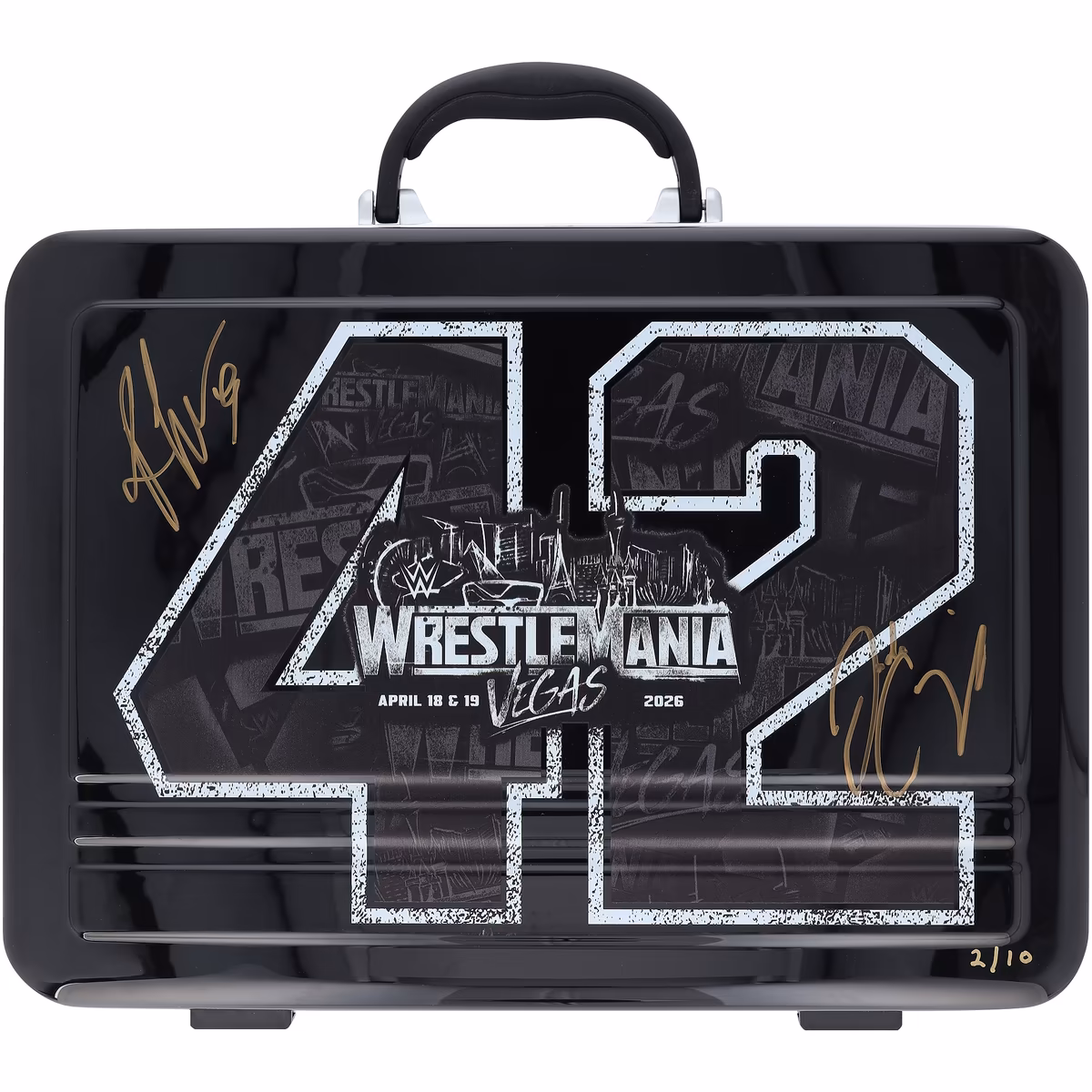 Jade Cargill & Rhea Ripley WWE Autographed WrestleMania 42 Briefcase - Limited Edition of 10 9 Jade Cargill & Rhea Ripley WWE Autographed WrestleMania 42 Briefcase - Limited Edition of 10