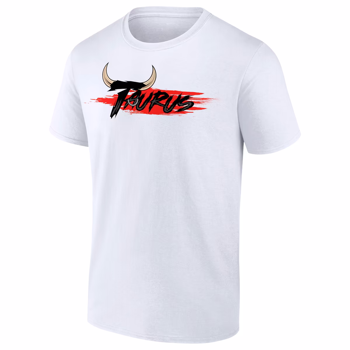 Men's White Taurus AAA Superstar T-Shirt 3 Men's White Taurus AAA Superstar T-Shirt