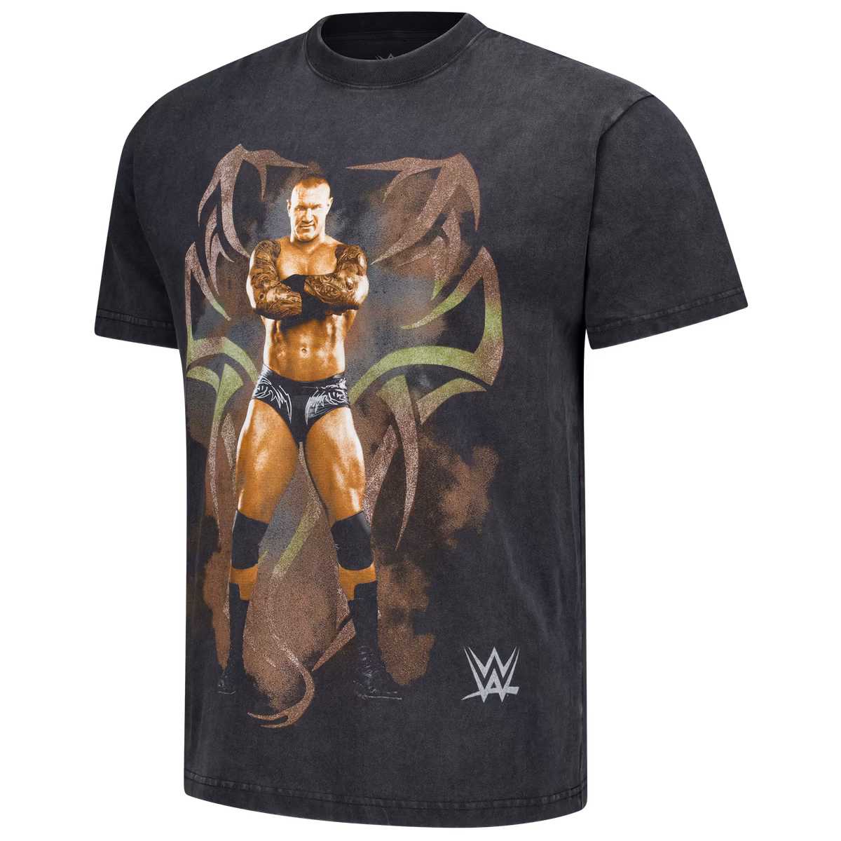 Men's Heather Black Randy Orton Apex Predator Boxy T-Shirt 3 Men's Heather Black Randy Orton Apex Predator Boxy T-Shirt