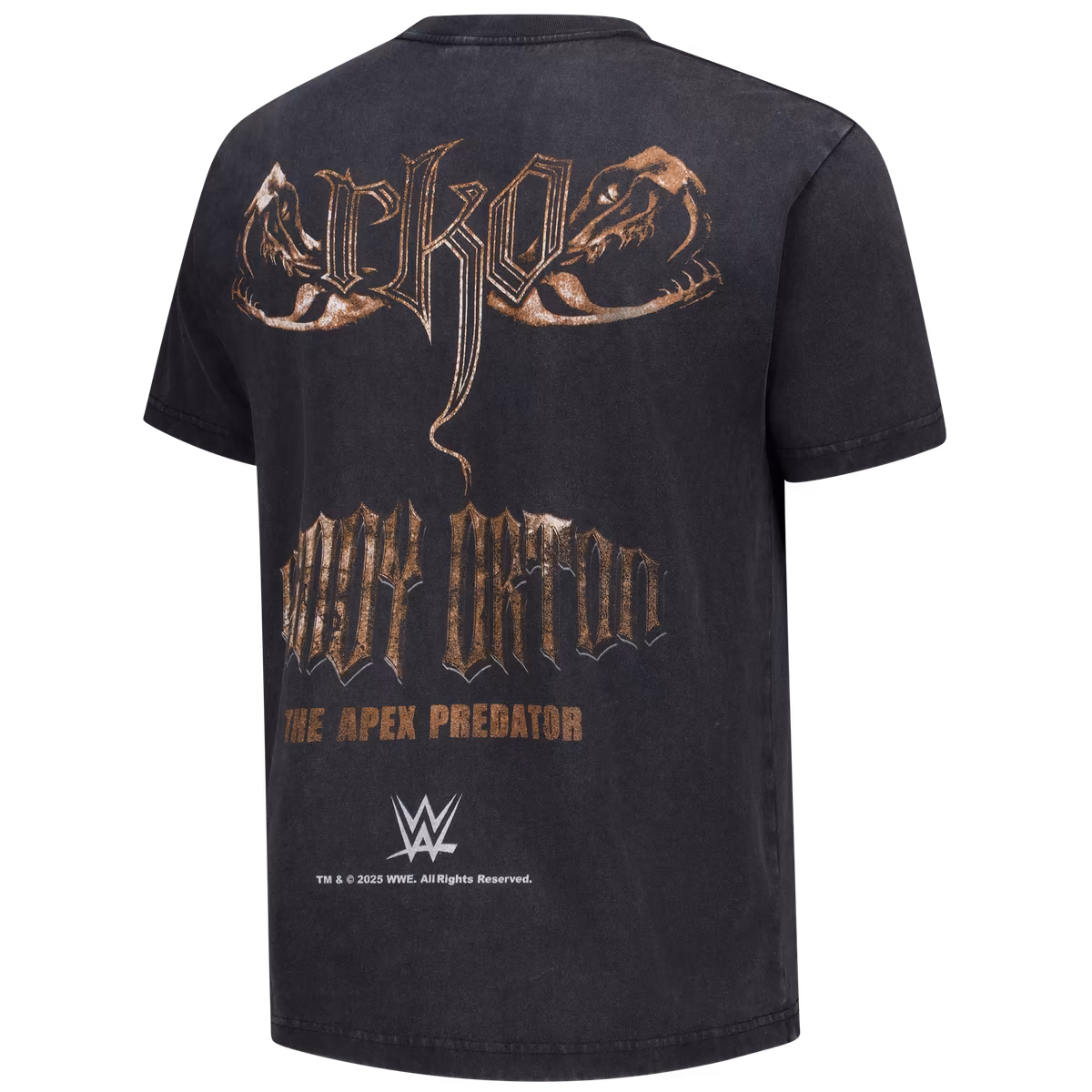 Men's Heather Black Randy Orton Apex Predator Boxy T-Shirt 4 Men's Heather Black Randy Orton Apex Predator Boxy T-Shirt