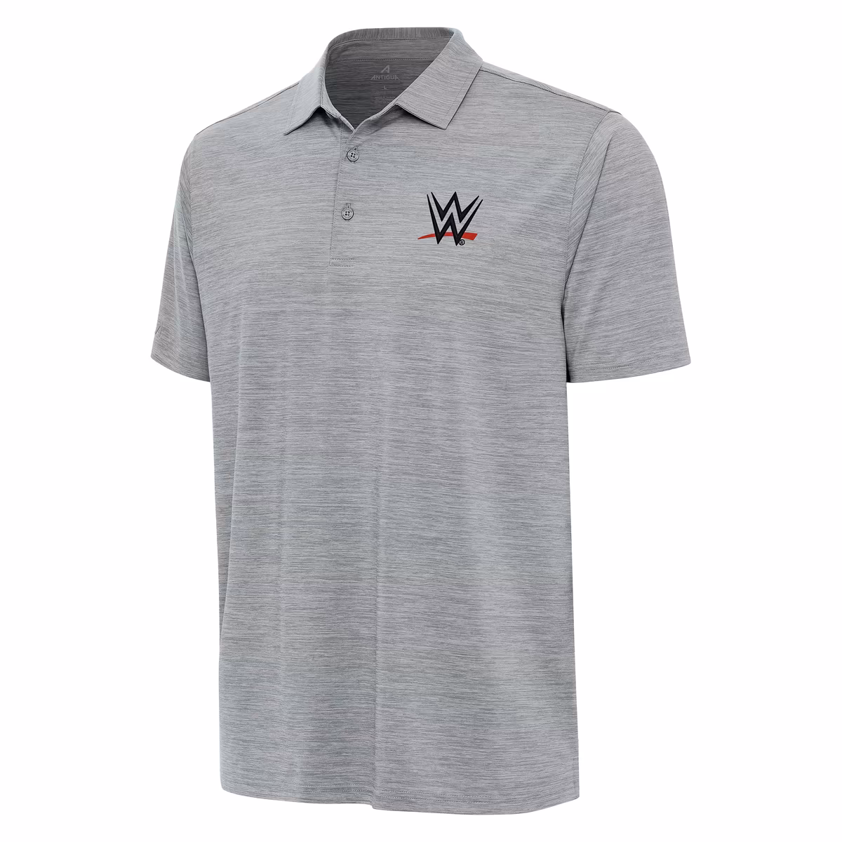 Men's Antigua Heather Gray WWE Layout Polo 3 Men's Antigua Heather Gray WWE Layout Polo