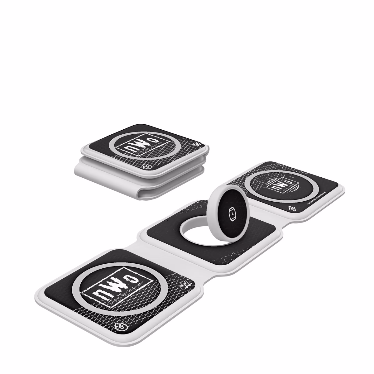 Keyscaper White nWo 3-in-1 Foldable Charger 1 Keyscaper White nWo 3-in-1 Foldable Charger