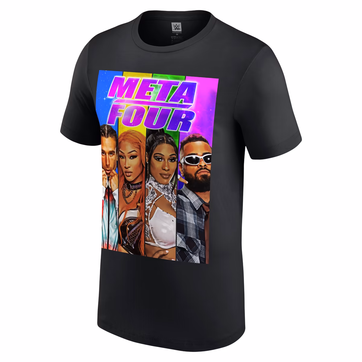 Men's Black Meta-Four T-Shirt 3 Men's Black Meta-Four T-Shirt