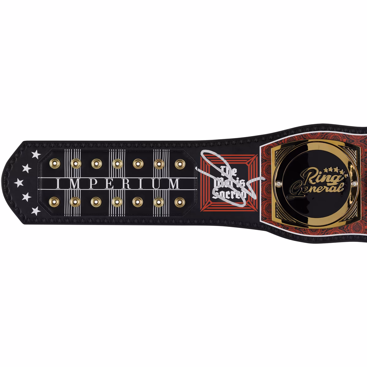 Gunther WWE Autographed Intercontinental Signature Series Championship Replica Title Belt 4 Gunther WWE Autographed Intercontinental Signature Series Championship Replica Title Belt