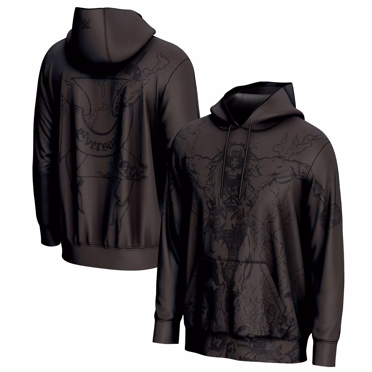 Youth ProSphere Black Triple H Skull King Pullover Hoodie 2 Youth ProSphere Black Triple H Skull King Pullover Hoodie