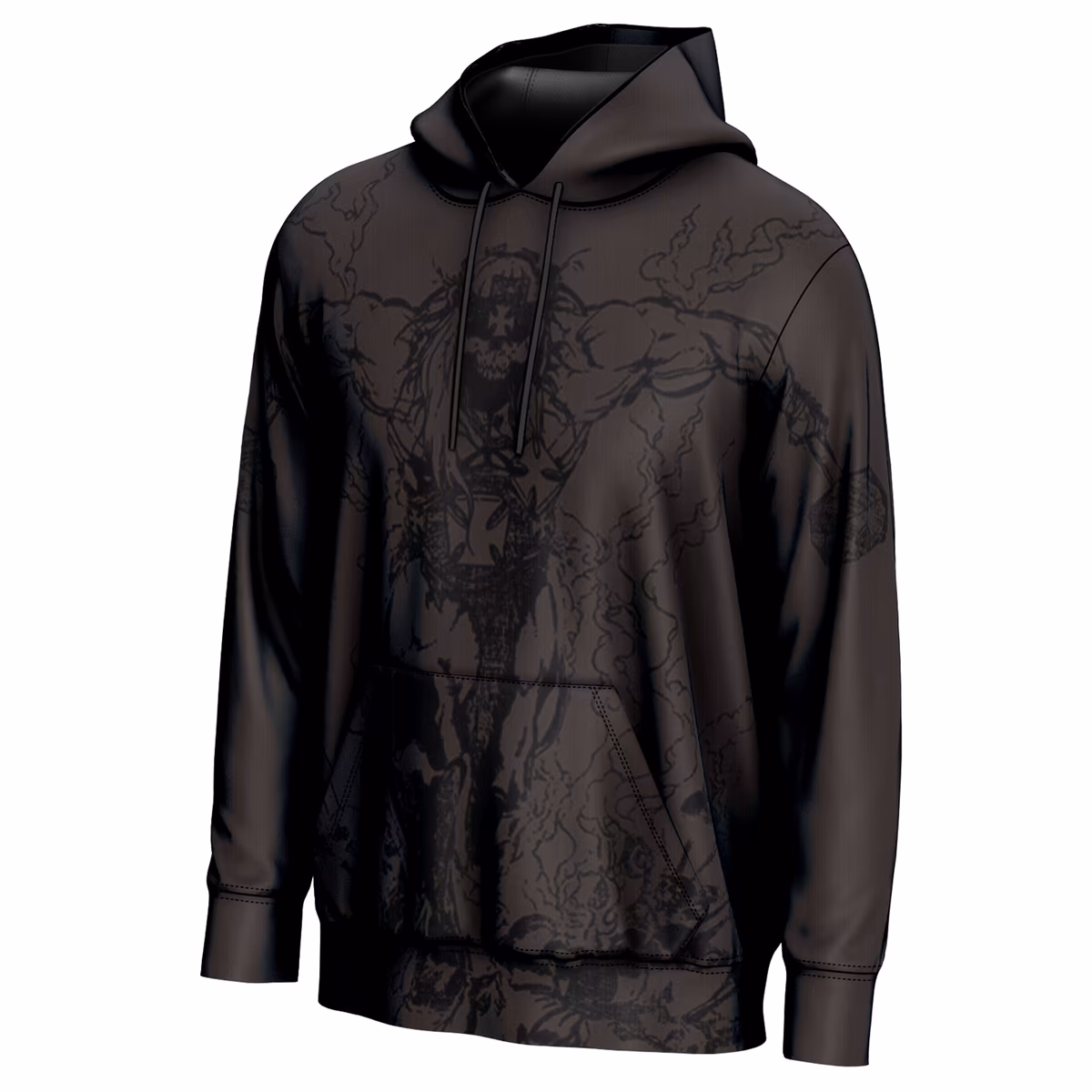 Youth ProSphere Black Triple H Skull King Pullover Hoodie 3 Youth ProSphere Black Triple H Skull King Pullover Hoodie