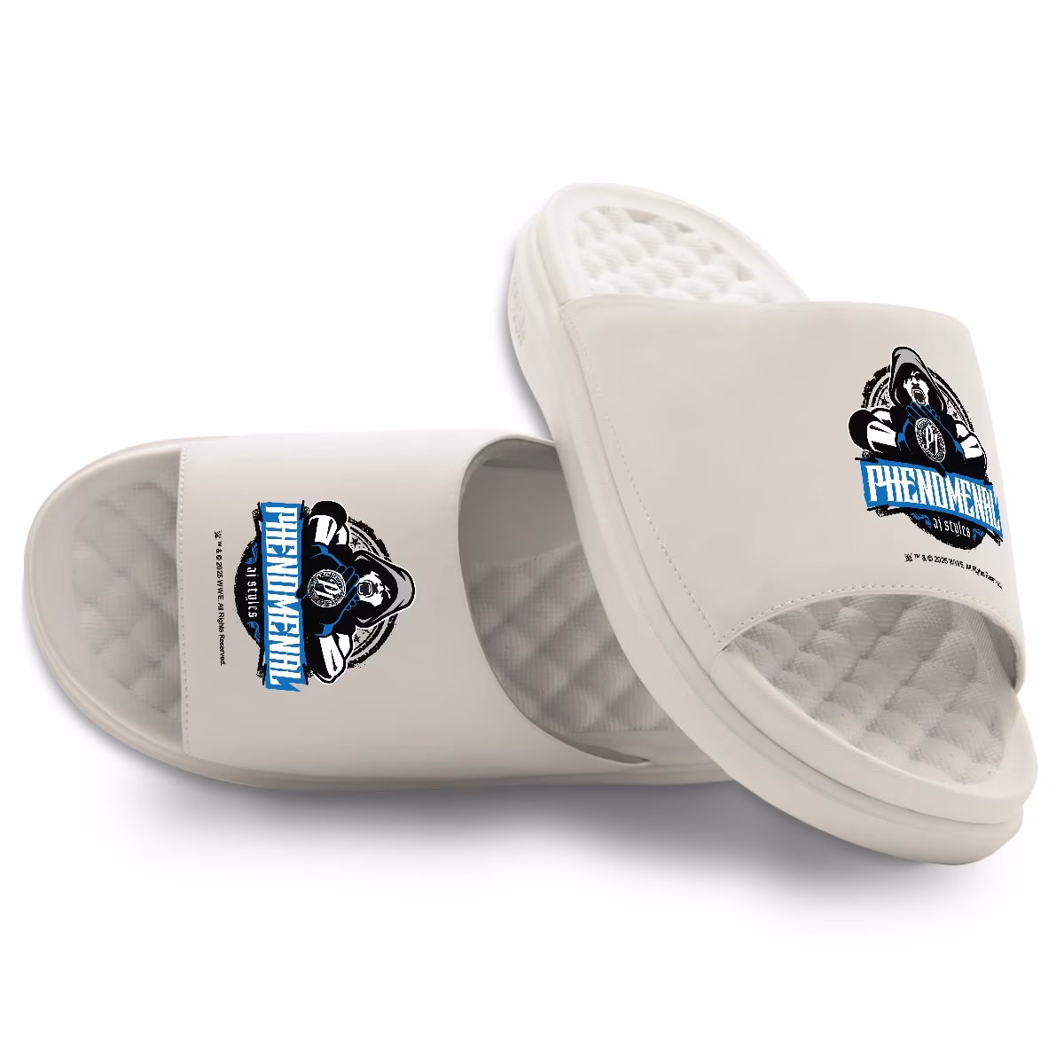 Men's ISlide AJ Styles Phenomenal Motive Slide Sandals 1 Men's ISlide AJ Styles Phenomenal Motive Slide Sandals