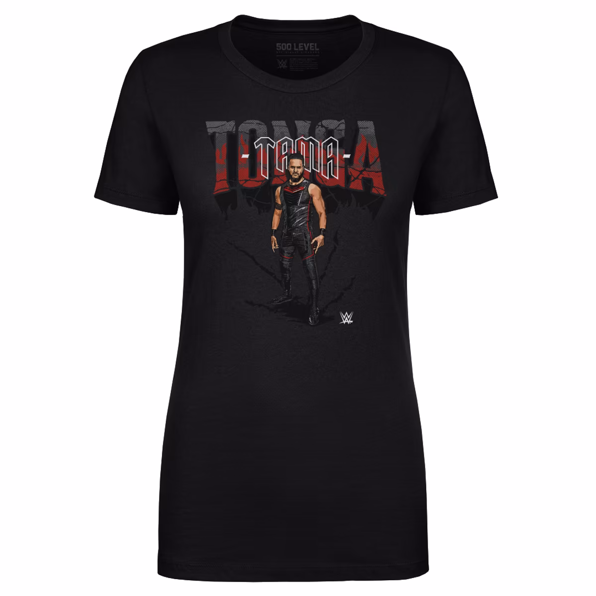 Women's 500 Level Black Tama Tonga Grunge T-Shirt