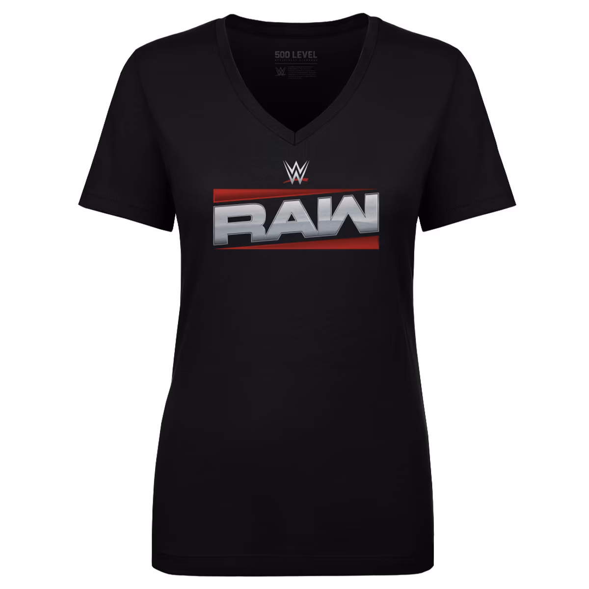 Women's 500 Level Black V-Neck T-Shirt 2 Women's 500 Level Black V-Neck T-Shirt
