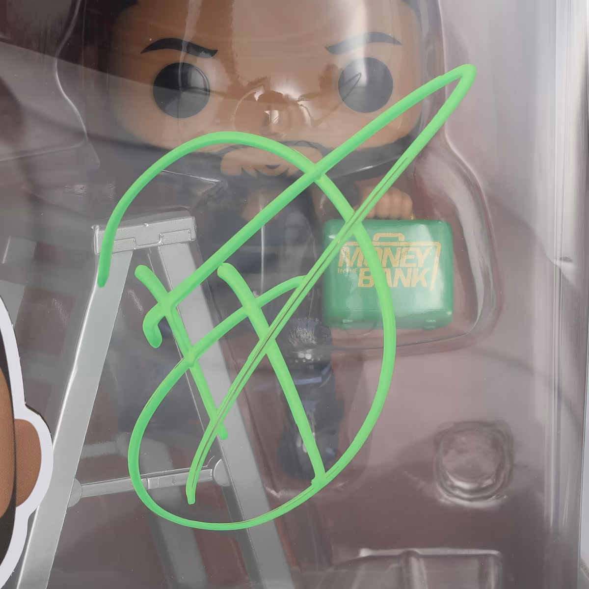 Damian Priest WWE Autographed #184 Money In The Bank Funko Pop! Figurine 3 Damian Priest WWE Autographed #184 Money In The Bank Funko Pop! Figurine