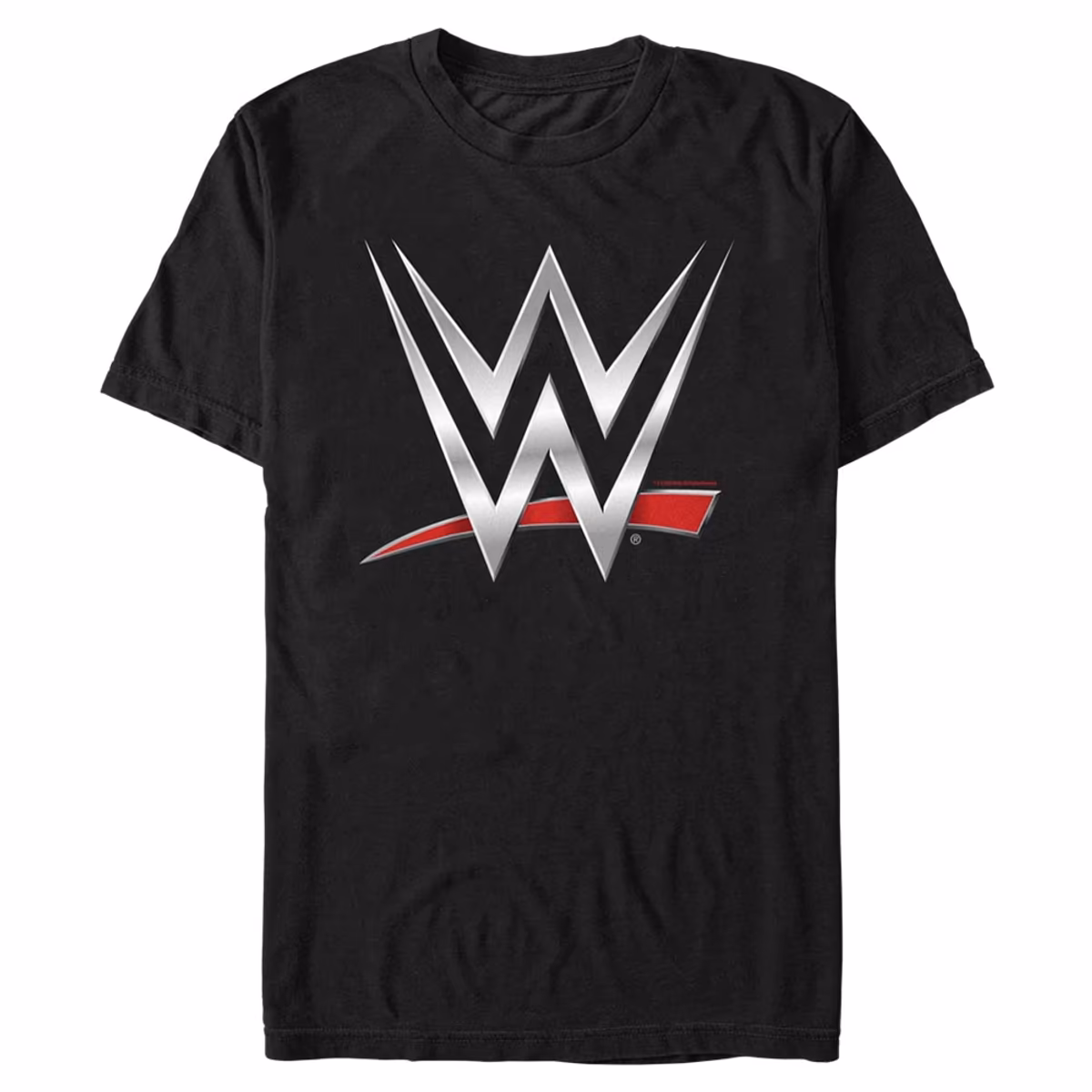 Men's Mad Engine Black WWE Logo T-Shirt 1 Men's Mad Engine Black WWE Logo T-Shirt