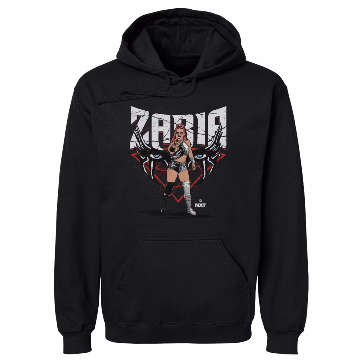 Men's 500 Level Black Zaria Eyes Pullover Hoodie