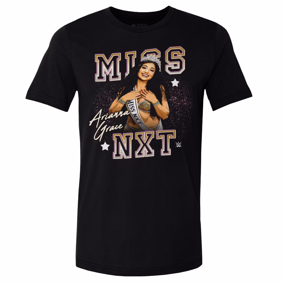 Men's 500 Level  Black Arianna Grace Miss NXT T-Shirt