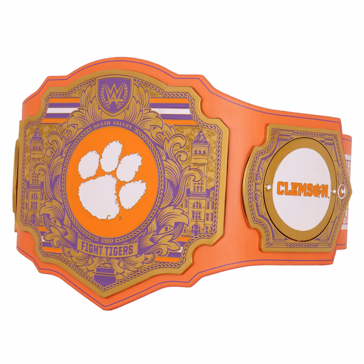 Clemson Tigers WWE Legacy Title Belt 3 Clemson Tigers WWE Legacy Title Belt