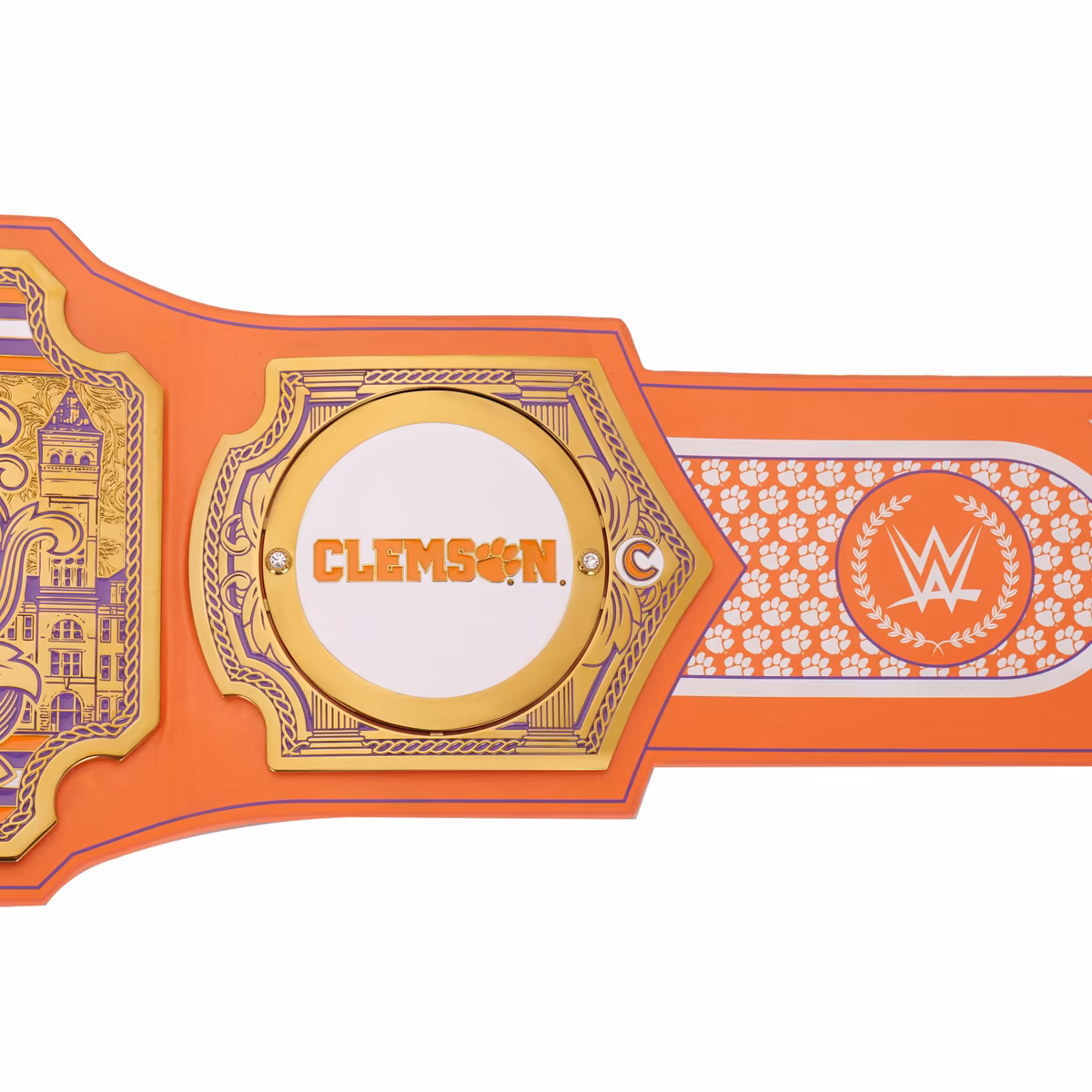 Clemson Tigers WWE Legacy Title Belt 6 Clemson Tigers WWE Legacy Title Belt