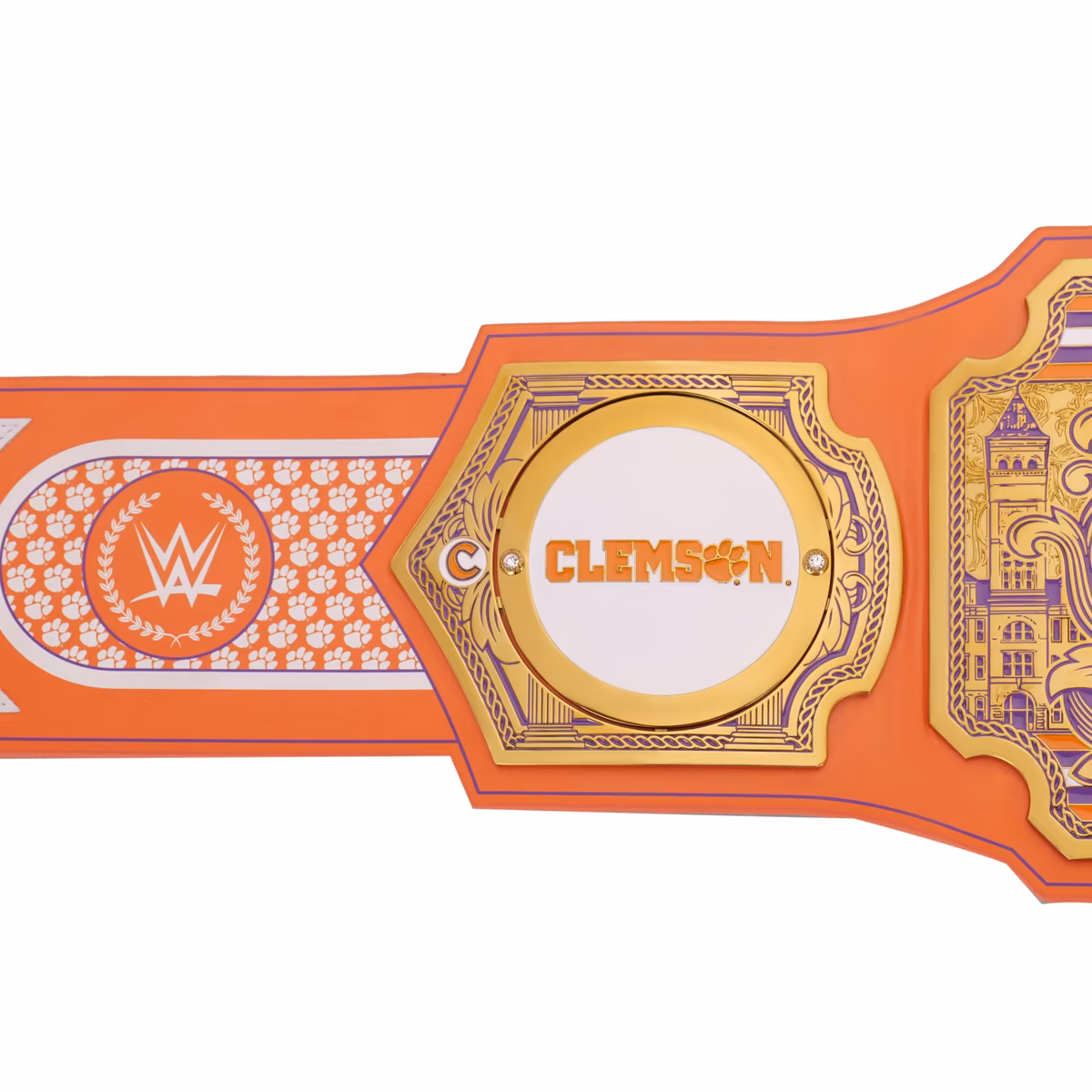 Clemson Tigers WWE Legacy Title Belt 7 Clemson Tigers WWE Legacy Title Belt