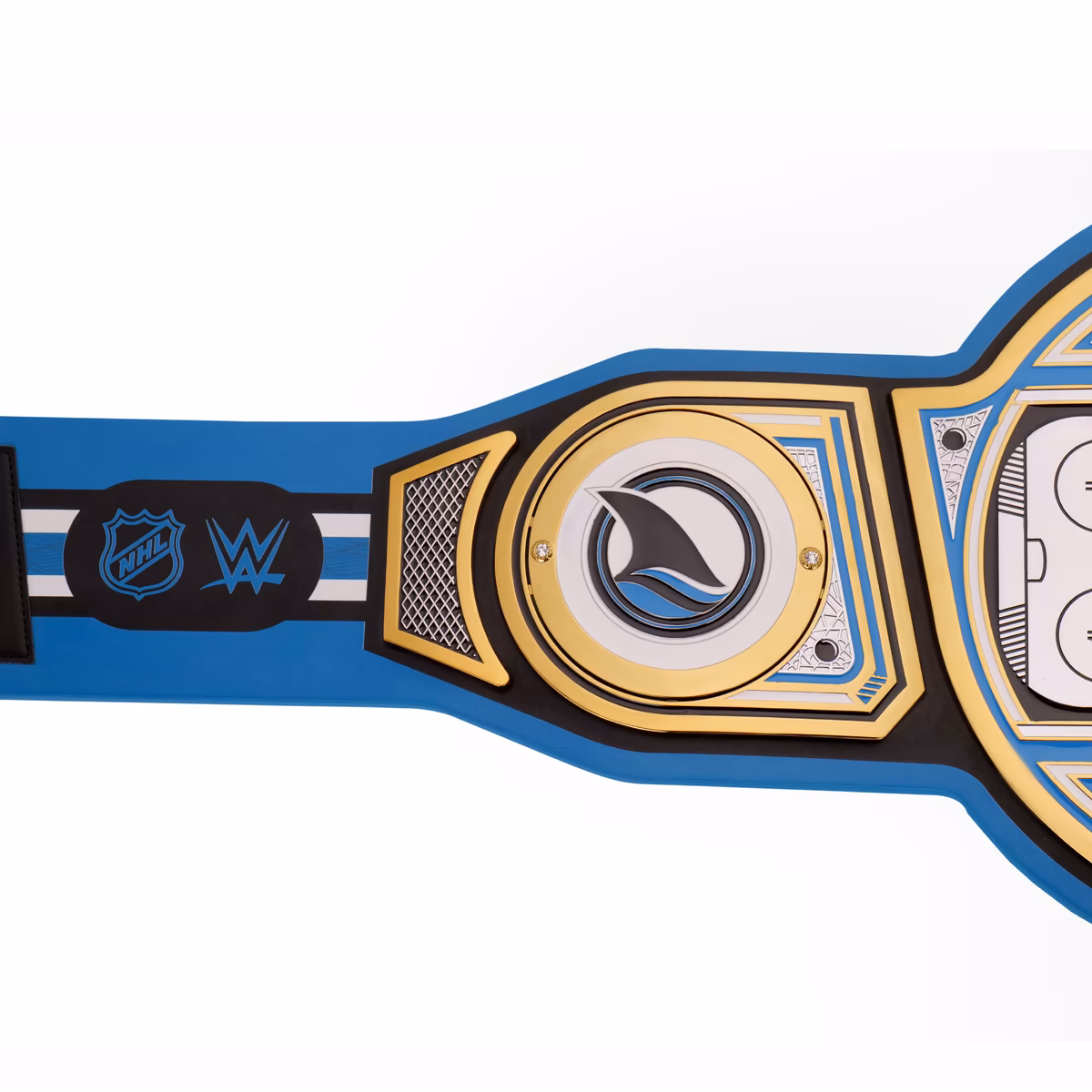 San Jose Sharks WWE Legacy Title Belt 9 San Jose Sharks WWE Legacy Title Belt