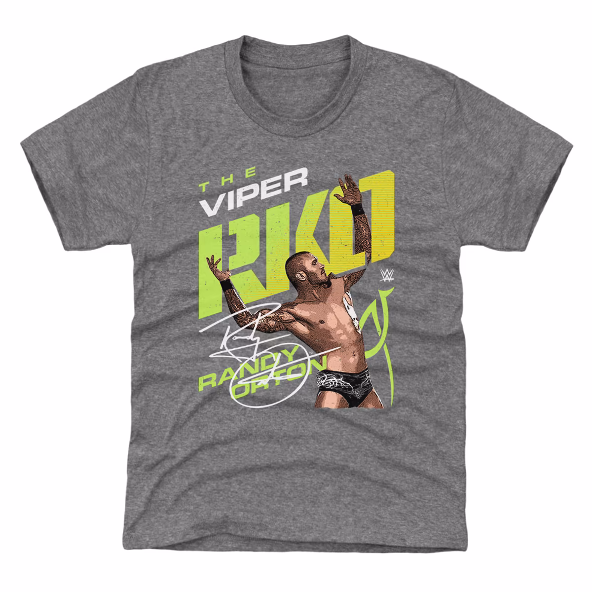 Youth 500 Level Gray Randy Orton Pose T-Shirt 13 Youth 500 Level Gray Randy Orton Pose T-Shirt