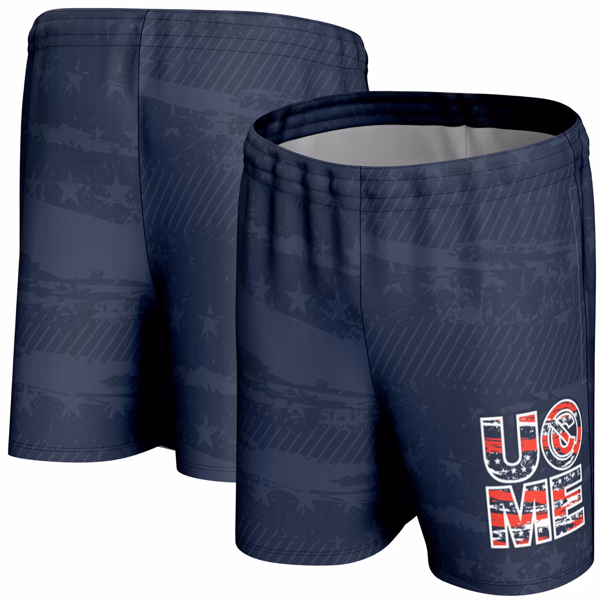 Men's ProSphere Navy John Cena Americana Shorts 10 Men's ProSphere Navy John Cena Americana Shorts