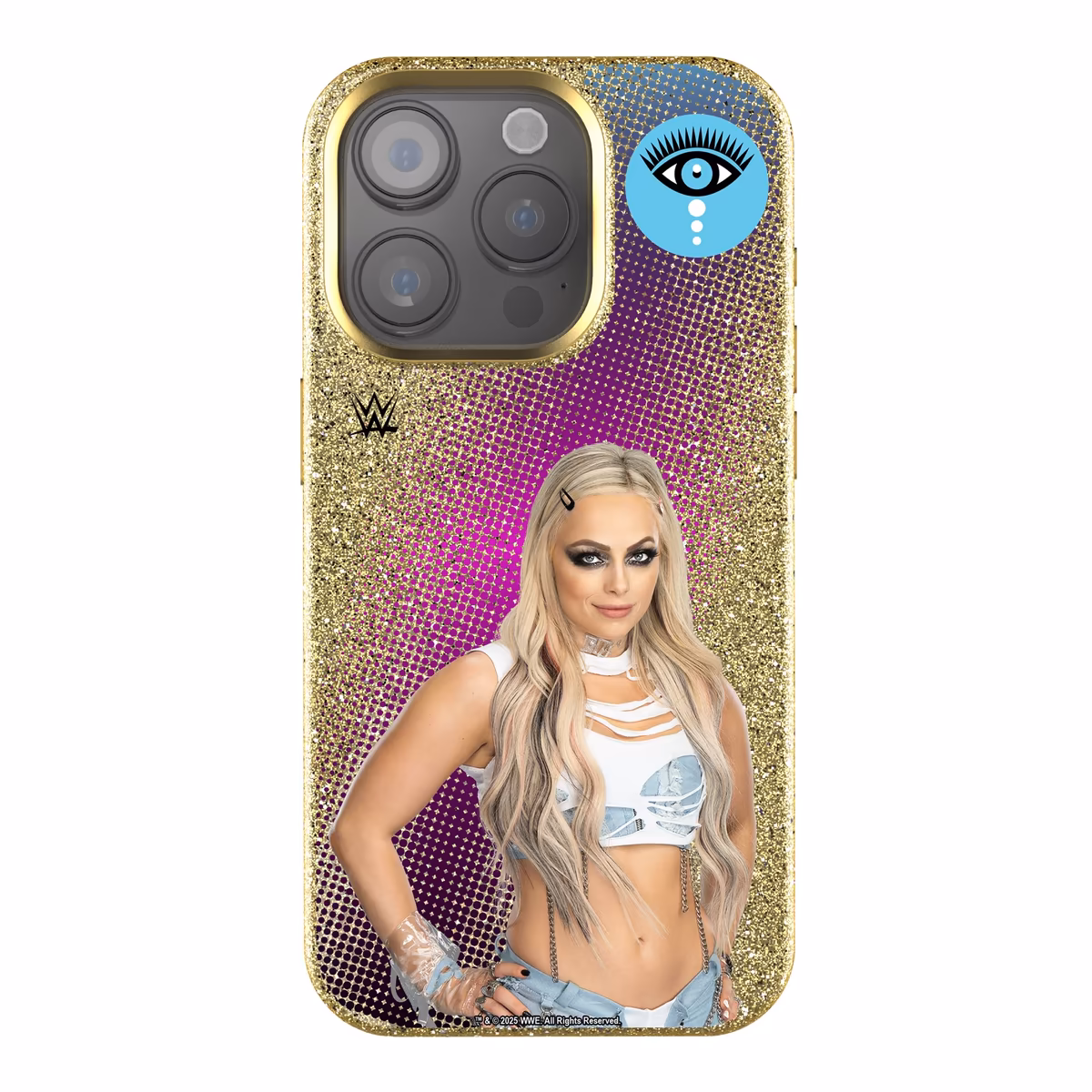 Keyscaper Liv Morgan Superstar iPhone Gold Bling Case 2 Keyscaper Liv Morgan Superstar iPhone Gold Bling Case