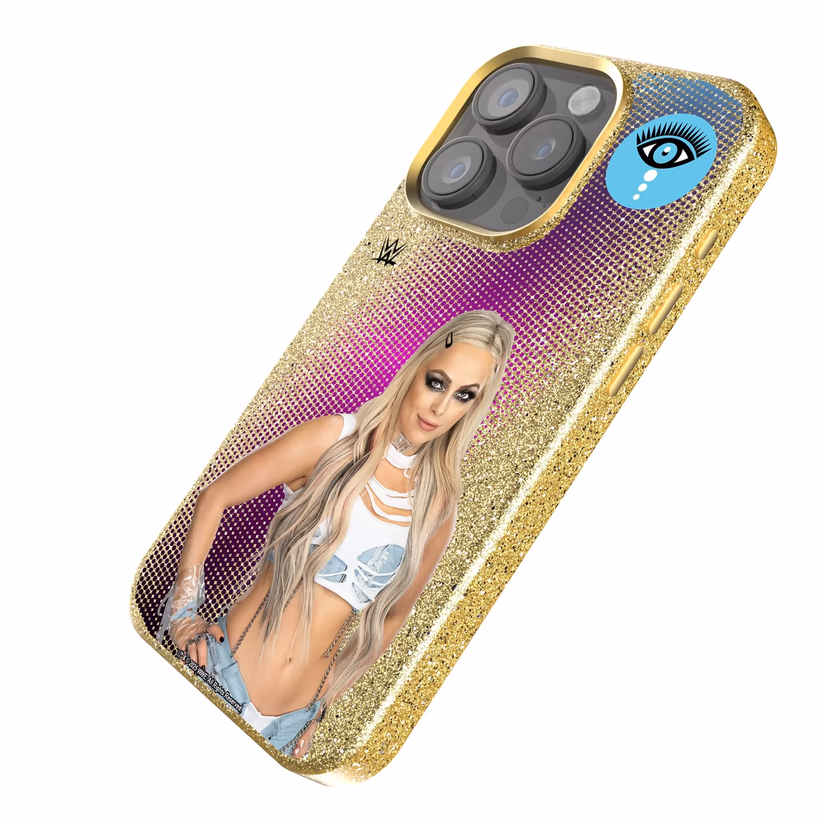 Keyscaper Liv Morgan Superstar iPhone Gold Bling Case 3 Keyscaper Liv Morgan Superstar iPhone Gold Bling Case