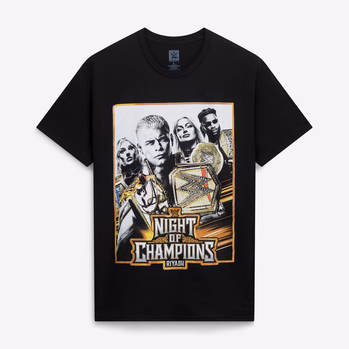 Men's Black Night of Champions 2026 Event T-Shirt 3 Men's Black Night of Champions 2026 Event T-Shirt