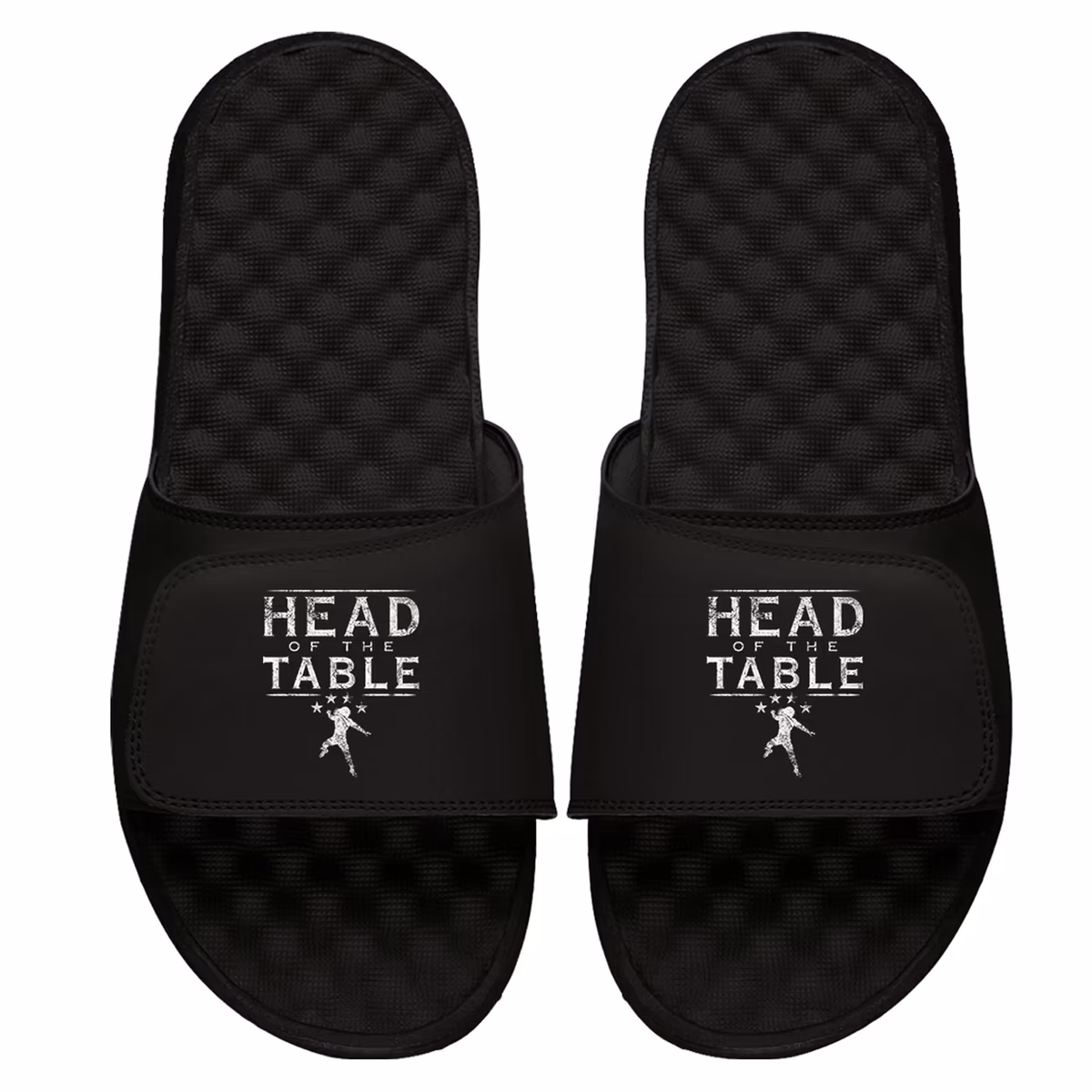 Youth ISlide Black Roman Reigns Slide Sandals 2 Youth ISlide Black Roman Reigns Slide Sandals