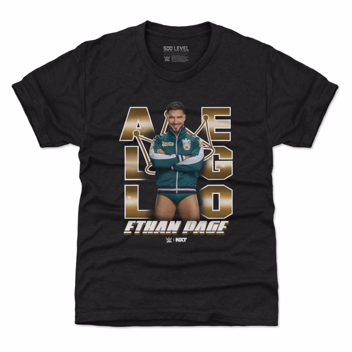 Youth 500 Level Black Ethan Page T-Shirt 2 Youth 500 Level Black Ethan Page T-Shirt