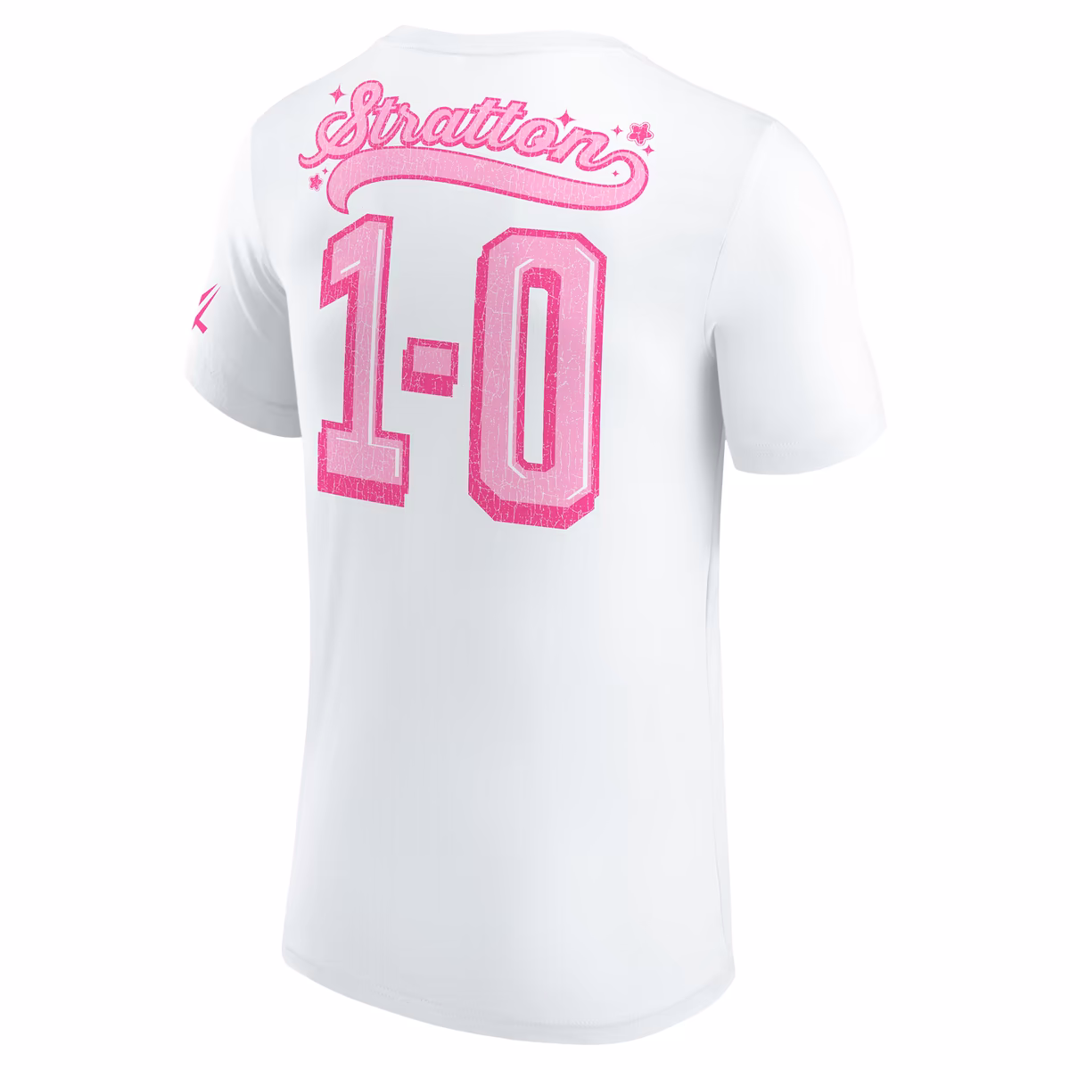Men's White Tiffany Stratton 1-0 T-Shirt 4 Men's White Tiffany Stratton 1-0 T-Shirt