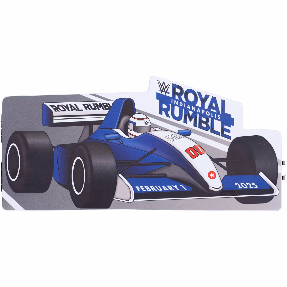 John Cena WWE Autographed 2025 Royal Rumble Racecar Mini Title in Gift Box - Limited Edition of 25 4 John Cena WWE Autographed 2025 Royal Rumble Racecar Mini Title in Gift Box - Limited Edition of 25