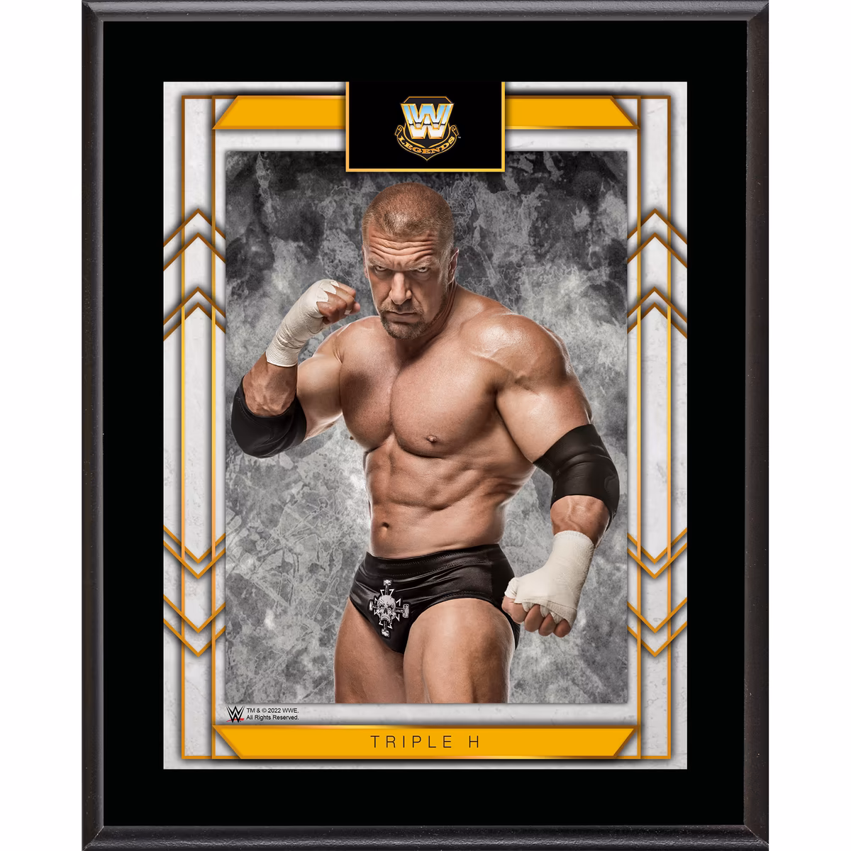 Triple H 10.5" x 13" Sublimated Plaque