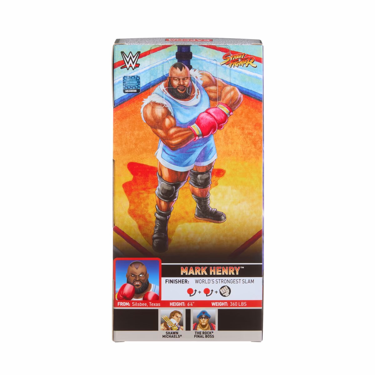 Mark Henry WWE Mattel WWE x Street Fighter Elite Collection Mashup Wave 4 Action Figure - As Balrog 3 Mark Henry WWE Mattel WWE x Street Fighter Elite Collection Mashup Wave 4 Action Figure - As Balrog