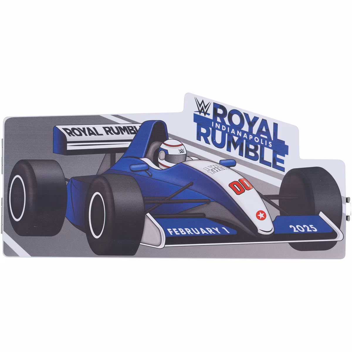 Jey Uso WWE Autographed 2025 Royal Rumble Racecar Mini Title - Limited Edition of 25 4 Jey Uso WWE Autographed 2025 Royal Rumble Racecar Mini Title - Limited Edition of 25