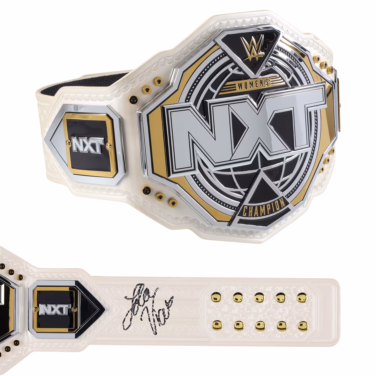 Lola Vice WWE Autographed NXT Women's Championship Replica Title Belt 8 Lola Vice WWE Autographed NXT Women's Championship Replica Title Belt