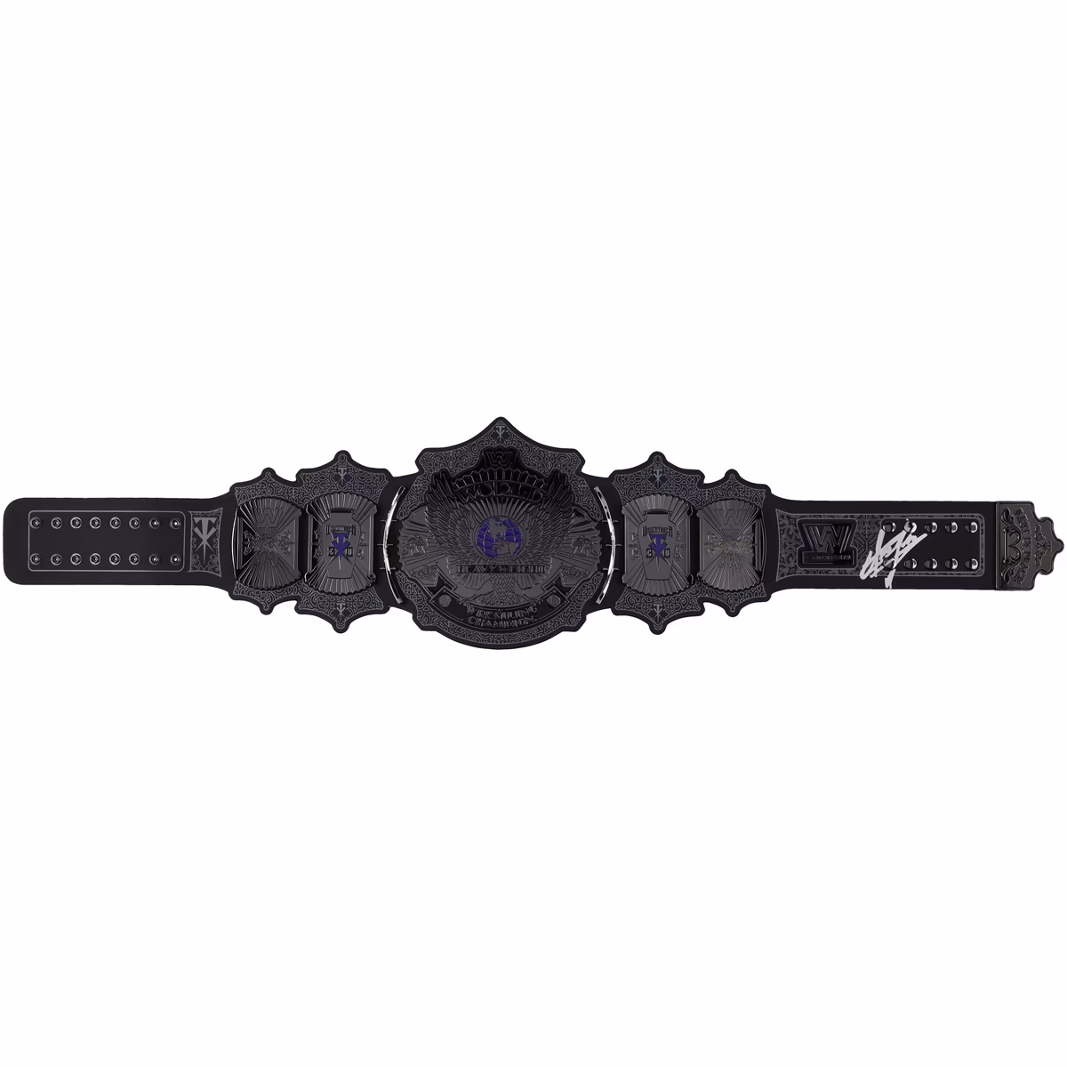 The Undertaker WWE Autographed Signature Series Replica Title Belt 2 The Undertaker WWE Autographed Signature Series Replica Title Belt