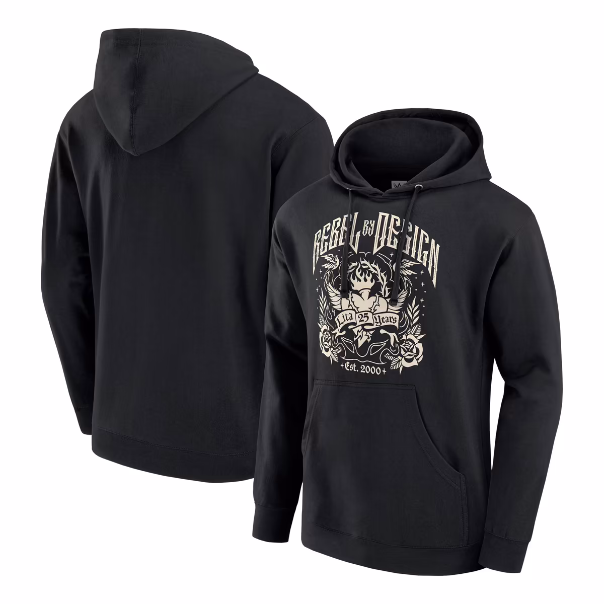 Men's Black Lita 25 Years Logo Pullover Hoodie 1 Men's Black Lita 25 Years Logo Pullover Hoodie