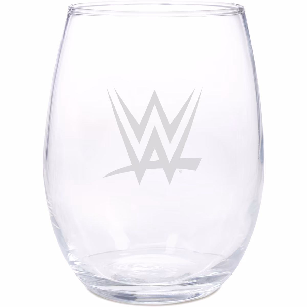 WinCraft WWE Logo 15oz Stemless Wine Glass 6 WinCraft WWE Logo 15oz Stemless Wine Glass