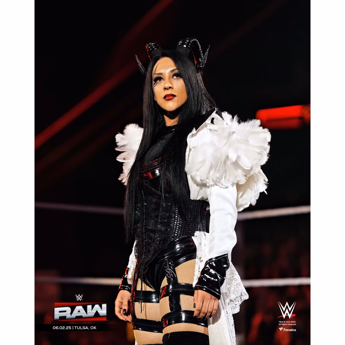 Stephanie Vaquer WWE Unsigned Official RAW Debut Photograph 7 Stephanie Vaquer WWE Unsigned Official RAW Debut Photograph