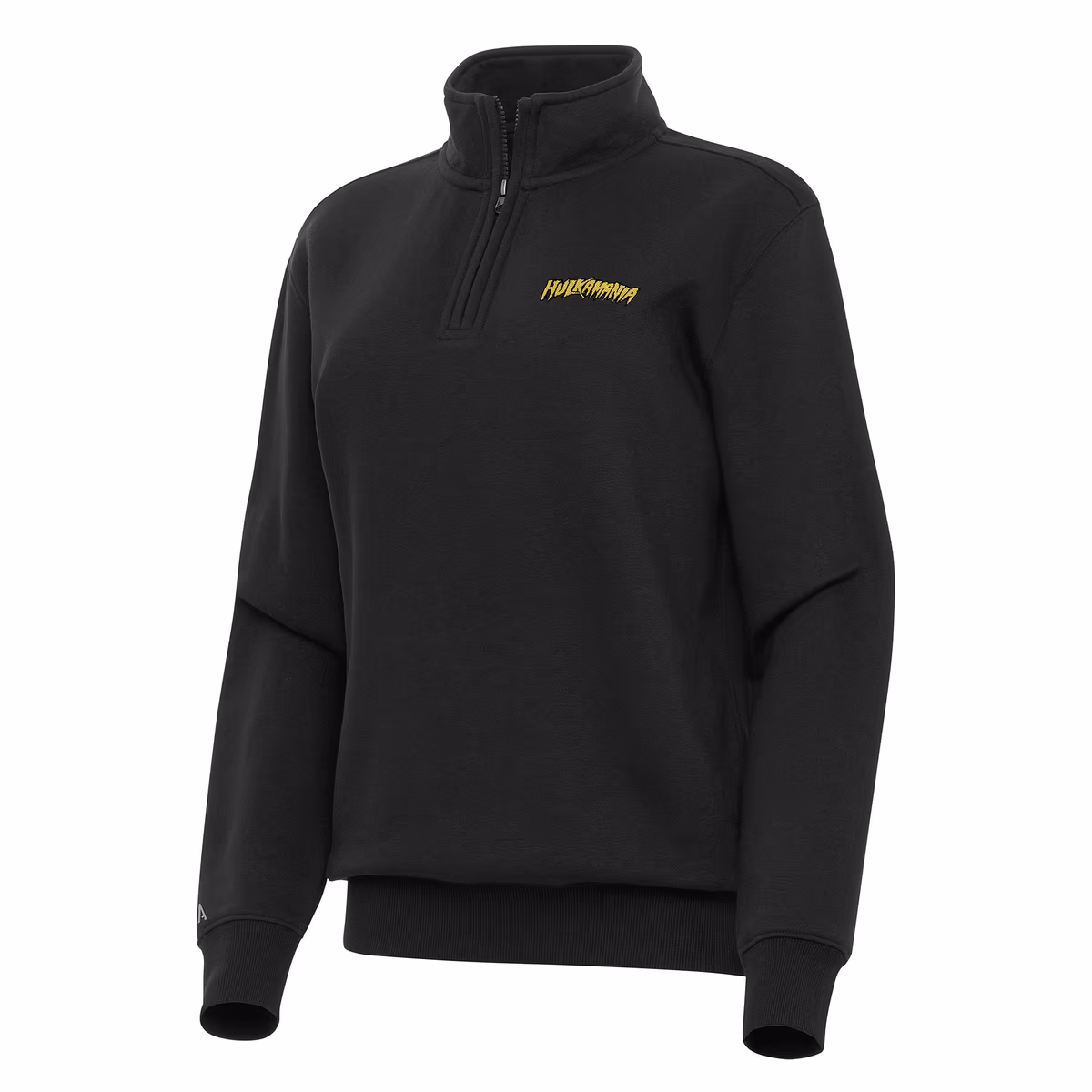 Women's Antigua Black Hulk Hogan Victory Quarter-Zip Pullover Top 9 Women's Antigua Black Hulk Hogan Victory Quarter-Zip Pullover Top