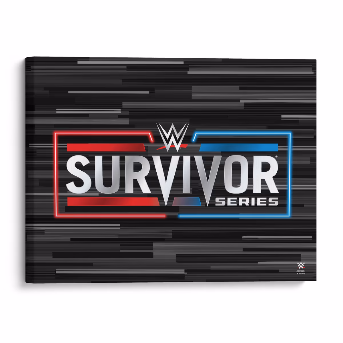 WWE Survivor Series Stretched 16" x 20" Embellished Giclee Canvas - Art by Charlie Turano III