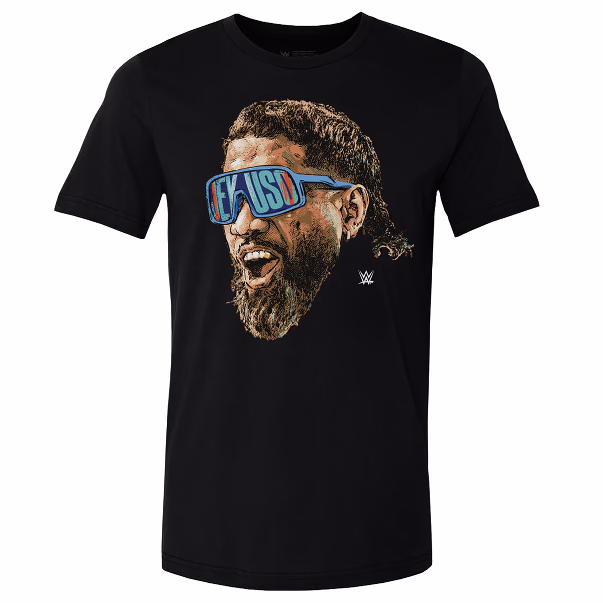 Men's 500 Level Black Jey Uso Sunglasses T-Shirt 8 Men's 500 Level Black Jey Uso Sunglasses T-Shirt