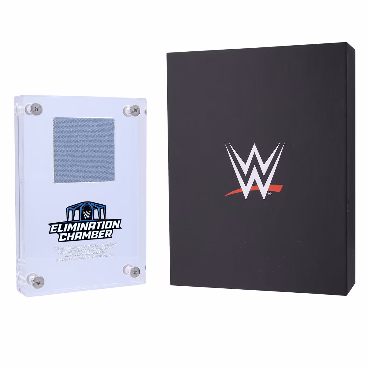 WWE 2023 Elimination Chamber Acrylic Canvas Display 2 WWE 2023 Elimination Chamber Acrylic Canvas Display