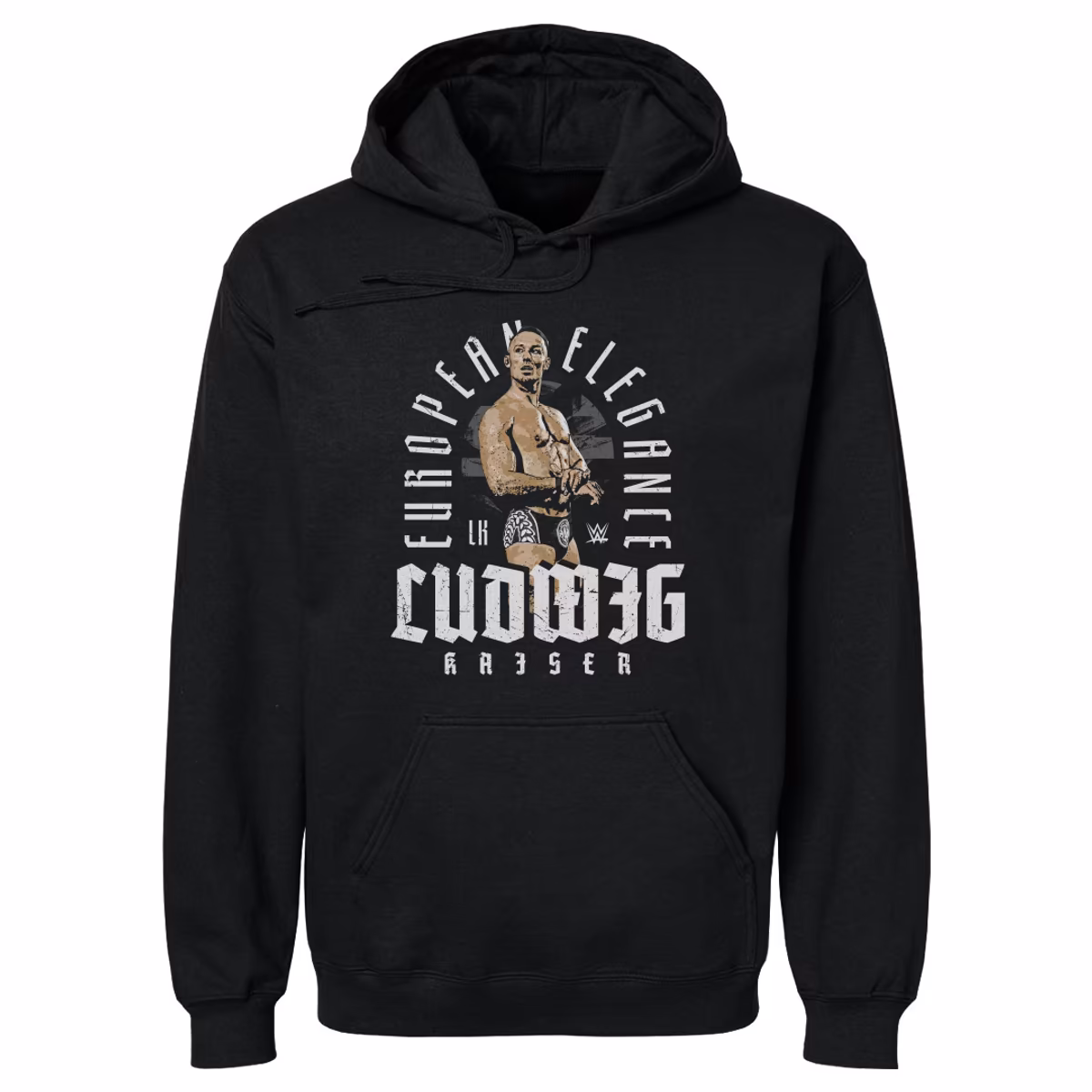 Men's 500 Level Black Ludwig Kaiser European Elegance Pullover Hoodie 2 Men's 500 Level Black Ludwig Kaiser European Elegance Pullover Hoodie