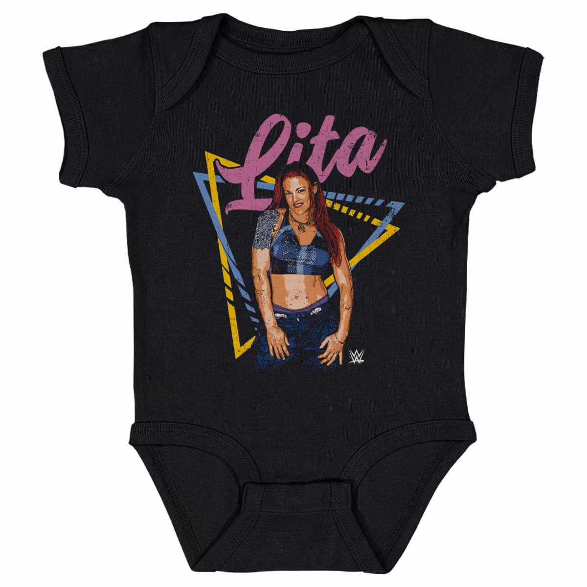 Infant 500 Level Black Lita Rebel Bodysuit