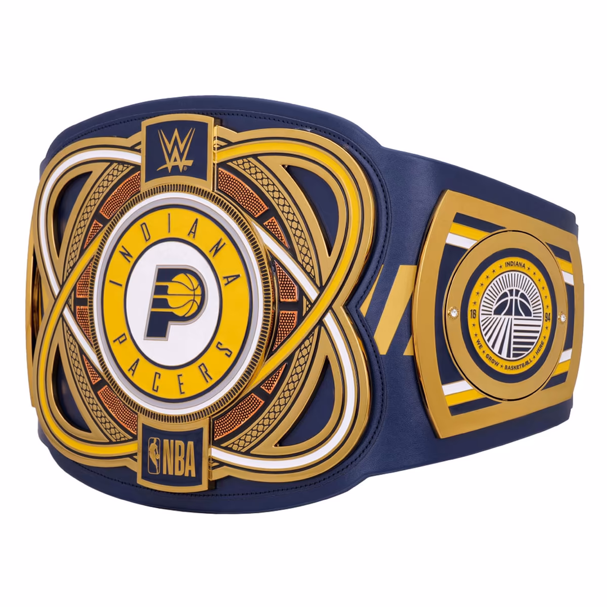 Indiana Pacers WWE Legacy Title Belt 3 Indiana Pacers WWE Legacy Title Belt
