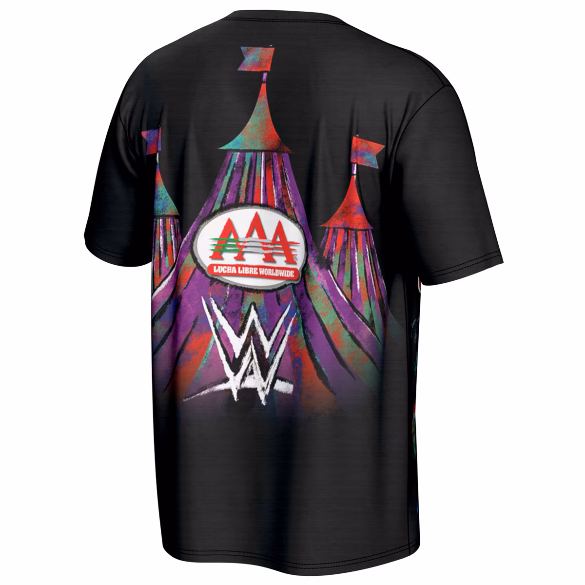 Men's ProSphere Black Psycho Clown AAA T-Shirt 4 Men's ProSphere Black Psycho Clown AAA T-Shirt